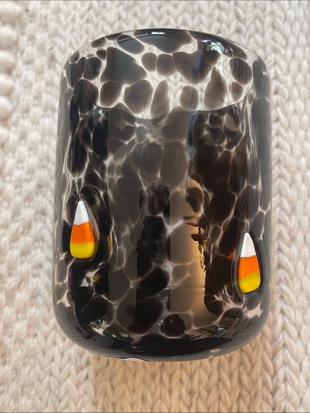 Candy Corn Icon Juice Glass from Anthropologie. - Picture 2 of 9